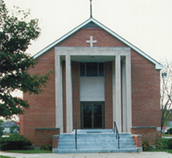 Holy Transfiguration Greek Orthodox Church, Mason City, Iowa.  Founded 1918.