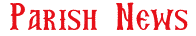 Parish News