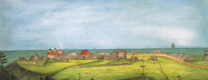 Settlement Ross, 1841.